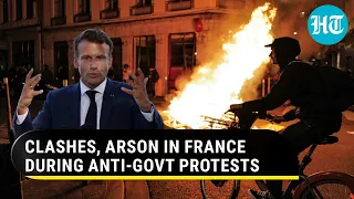 Macron to lose power? Riots in France against move to raise retirement age | Pension Bill Row