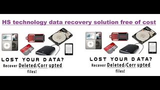 all storage media Loss Data Recovery Trick and free Software
