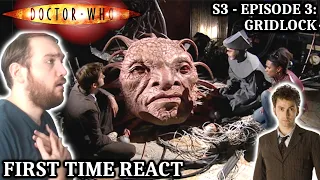FIRST TIME WATCHING Doctor Who | Season 3 Episode 3: Gridlock REACTION