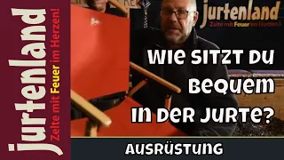 Wie sitzt du bequem in der Jurte? - Jurtenland