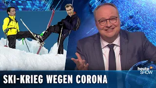 Söder vs. Kurz: Ski-Krieg eskaliert! Immerhin dürfen wir in die Schweiz | heute-show vom 04.12.2020