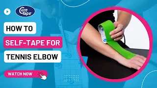 How to Tape Tennis Elbow » Kinesiology Taping Instructions » CureTape