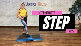 45 Minute Intermediate Step Workout [ 130 bpm ] CDornerFitness #222