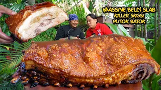 MASSIVE CRISPY LECHON BELLY SLAB | SPECIAL PUTOK BATOK COOKING!