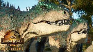 HUGE Park with NO MOVIE Dinosaurs - Jurassic World Evolution 2 [4K]