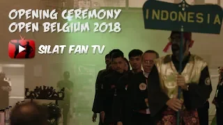 OPENING CEREMONY | OPEN BELGIUM 2018 | TEAM ENTRY!