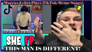 Omegle, but I play TikTok MEME Songs | Marcus Veltri Reaction!