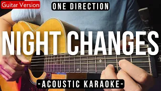 Night Changes [Karaoke Acoustic] - One Direction [Slow Version]