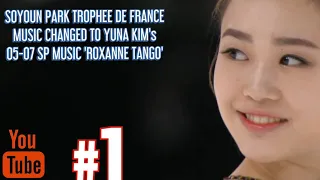 So Youn PARK SP Trophee de France 2016 박소연 2016 그랑프리 4차 쇼트 (music changed)