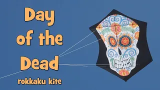 "Day of the Dead" rokkaku kite