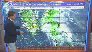 Tropical Depression Three forms in the Bahamas | 10News WTSP