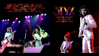 Styx The Grand Illusion Live Orpheum Theater November 11th 1977