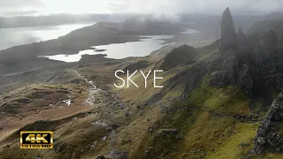 Isle of Skye, Scottish Island in 4K   drone video