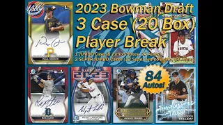 CASE #3 of 3 (SJ) - 2023 BOWMAN DRAFT 3 Case (2SJ+1Jumbo) Player Break eBay 04/29/24