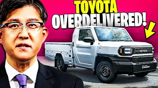 Toyota CEO Introduces ALL-NEW $12k Pickup Truck & Shakes Up The Whole Industry!