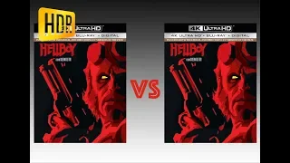▶ Comparison of Hellboy 4K (4K DI) HDR10 vs REMASTERED Version