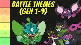 Legendary Pokemon Battle Theme Tier List (Gen 1-9)