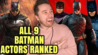 All 9 Batman Actors Ranked with Robert Pattinson's Batman