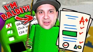 PLAYING AS BALDI?! I'M THE TEACHER NOW! | Baldi's Basics Gameplay (Baldi Mod)