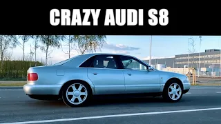 AMAZING AUDI S8 D2 WITH MANUAL TRANSMISSION