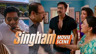 Welcome To Goa Singham | Ajay Devgn , Kareena Kapoor |  Singham  Movie Scene