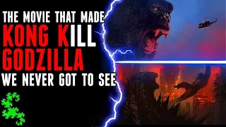 The Movie Where Kong KILLED Godzilla That We Never Got To See