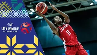 Mali v Canada - Full Game - Class 9-10 - FIBA U17 Women’s Basketball World Cup 2018