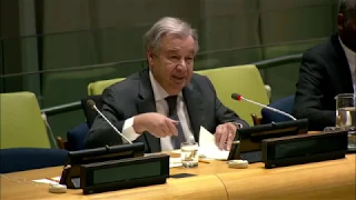 UN Secretary-General António Guterres briefs General Assembly on priorities for 2020 (22 Jan. 20)
