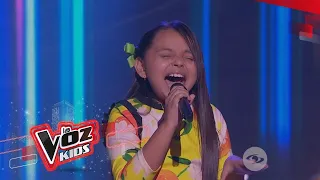 Belén canta ‘Nunca Voy A Olvidarte’ | La Voz Kids Colombia 2022