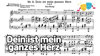 F.Lehar - Dein ist mein ganzes herz (Accompaniment) 반주