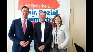 Komplettaufzeichnung: Pressekonferenz mit Herbert Kickl in Salzburg!