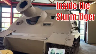 Inside the 38cm Sturmmorser Tiger  " Sturmtiger "