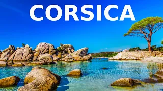 JUST ARRIVED In The BEAUTIFUL Corsica, France  - 4K Mediterranean Walking Tour Travel Vlog