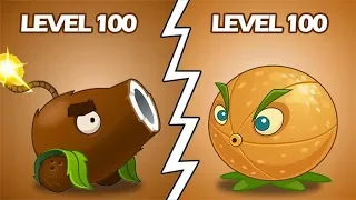 Plants Vs Zombies 2 Cococañon Nivel 100 Vs Pomelo Nivel 100