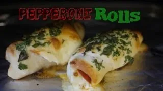 Pepperoni Pizza Rolls with Bacon Butter - Recipe