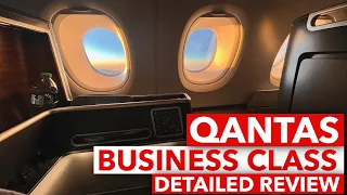 NEW Qantas A380 Business Class review - Los Angeles to Sydney