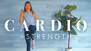 Cardio & Bodyweight Strength Workout for Beginners & Seniors // 30 min all Standing