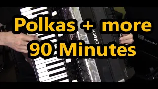 Polkas & More,  90 Minutes, Dale Mathis Accordion