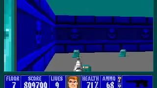 Wolfenstein 3D - E6F7 (I Am Death Incarnate!, 100% Kills, 100% Secrets)