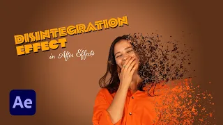 Disintegration Effect in After Effects #Tutorial