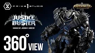 Justice Buster Design By Josh Nizzi Ultimate Version(DC Comics) 360°View - Prime1Studio