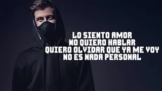 Alan Walker - On My Way feat. Andrea García (Spanish Versión) | Letra