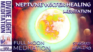 BLOOD MOON TOTAL LUNAR ECLIPSE MEDITATION ~ SUPER FLOWER BLOOD MOON HEALING ~ NEPTUNE WATER HEALING