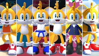 Mario & Sonic at the Olympic Games Tokyo 2020 - All Tails Outfits