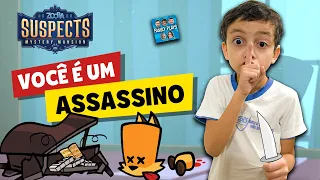 Jogando Suspects Mansão Mistério em Família!