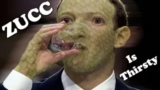 Every Single Time Mark Zuckerberg Takes a Sip of Water