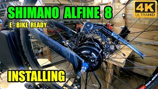 Shimano Alfine Nexus 7-8 Installing and adjusting 4K e-bike