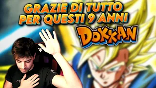 GRAZIE DI TUTTO PER QUESTI 9 ANNI, DOKKAN BATTLE...