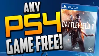 EASY FREE PS4 GAMES IN UNDER 5 MINUTES! HOW TO GET ANY PS4 GAME FOR FREE GLITCH May April