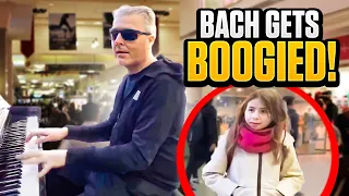 Little Girl Is Mesmerized By Crazy Version of J.S. Bach